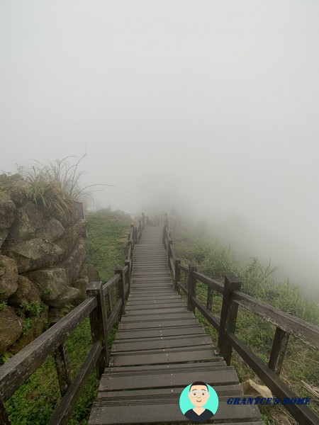 霧中步道